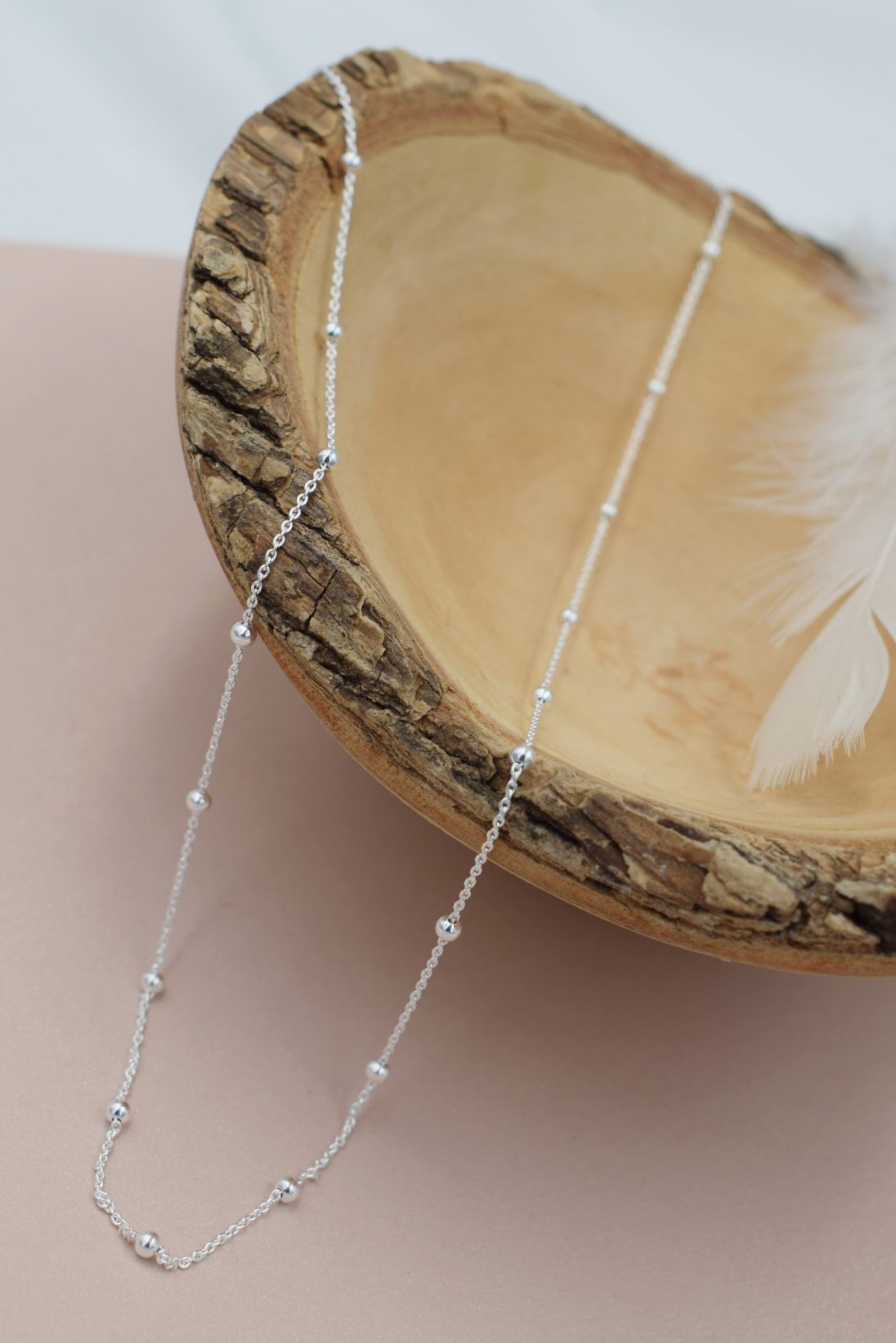 Sterling Silver Dewdrop Necklace